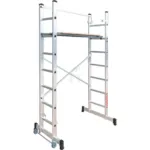 ANDAIME MÓVEL ALUMÍNIO 2X9 DEGRAUS