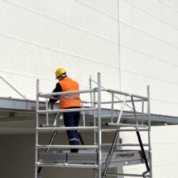 Torre Móvel de Alumínio PERSUM Altezza Top L730 7,30m 120×240cm