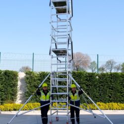 Torre de Andaime Móvel PERSUM Altezza Top S430 4,30 m 60x240 cm