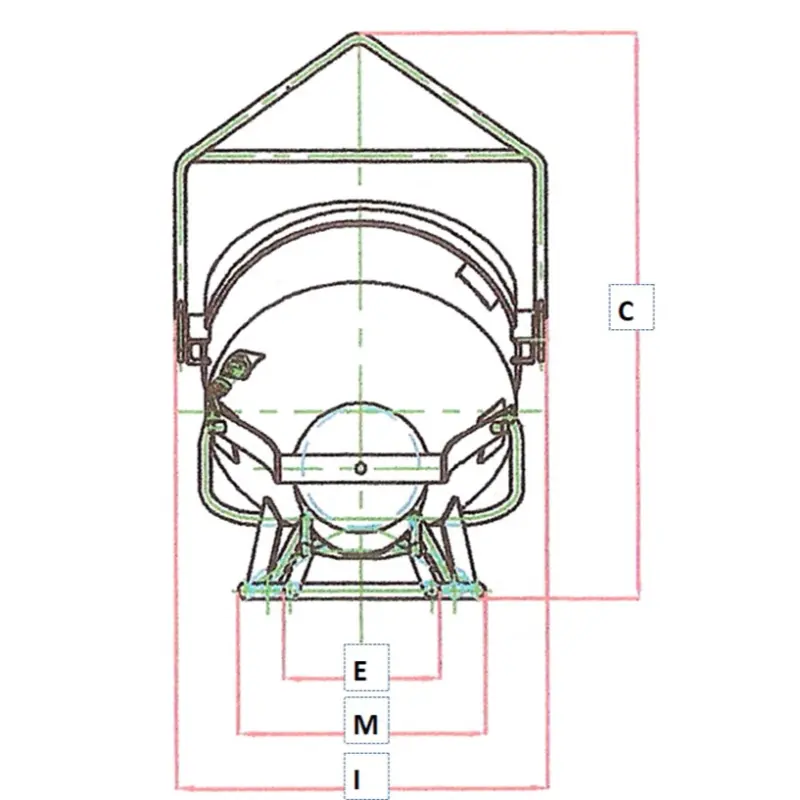 BALDE TRENÓ 300 LTS GRIZ