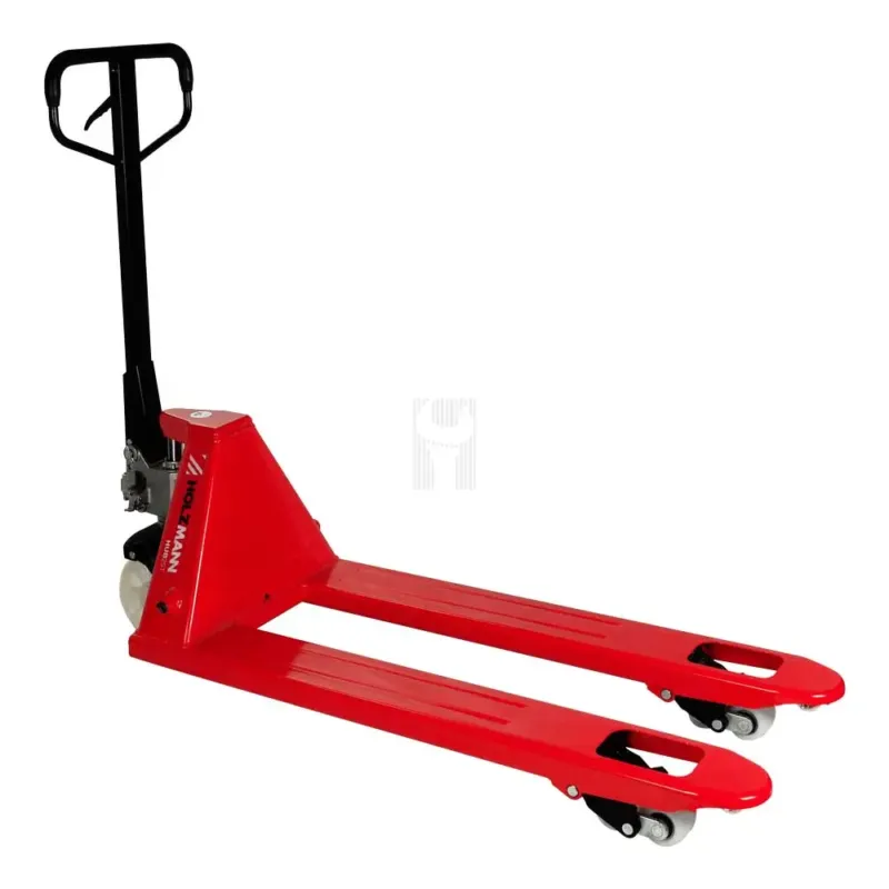 PORTA PALETES RODAS PU DUPLAS GARFOS 1150MM HOLZMANN