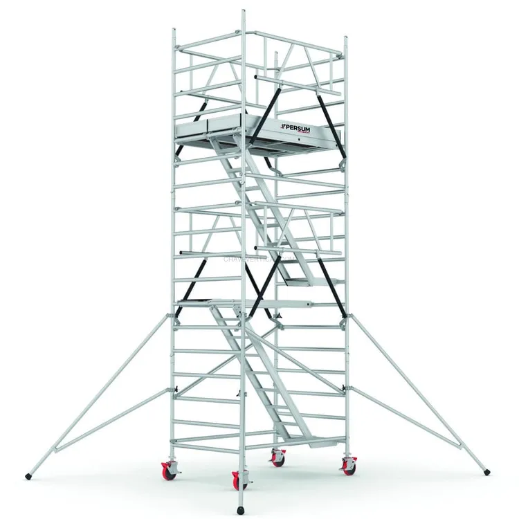 Torre de Andaime Móvel PERSUM Altezza Top LE 180 120x180cm 12,70m Torre de Andaime Móvel PERSUM Altezza Top LE 180 120x180cm 12,70m