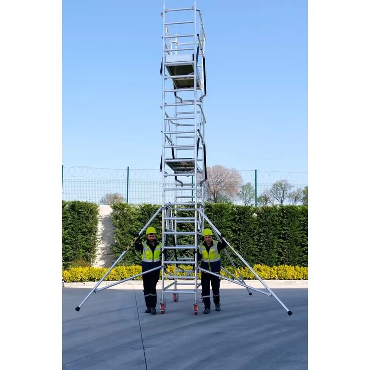Torre de Andaime Móvel PERSUM Altezza Top S430 4,30 m 60x240 cm