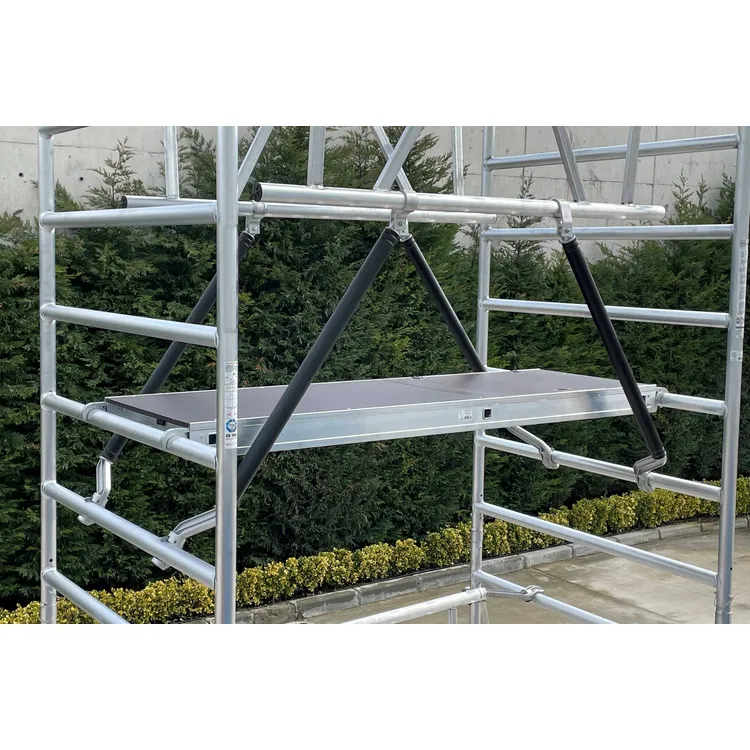 Torre Móvel de Alumínio PERSUM Altezza Top L940 9,40 m 120×240 cm