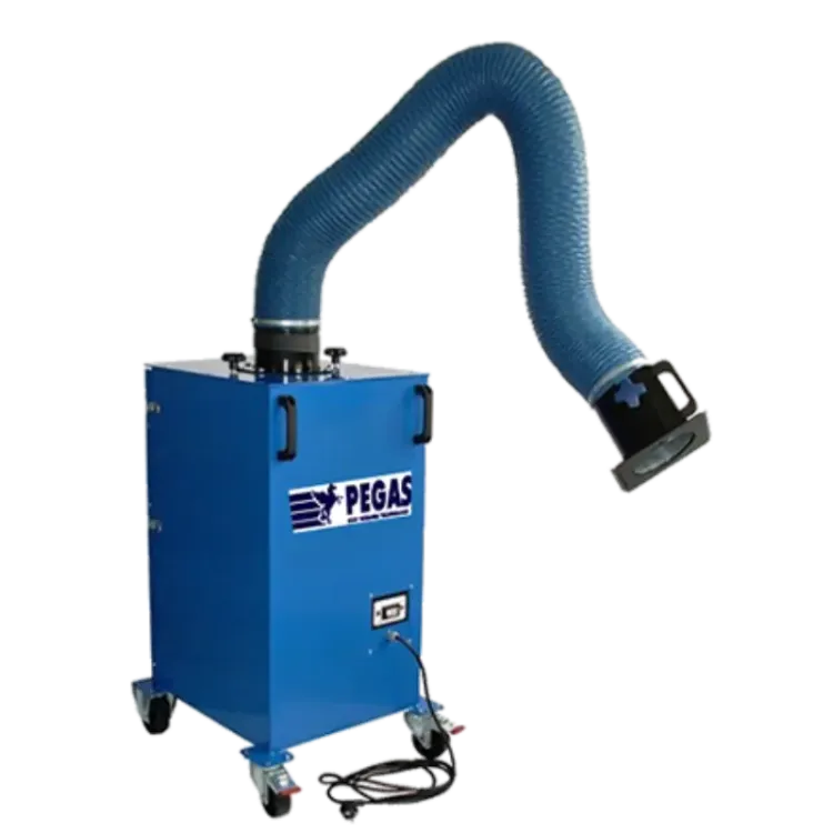Aspirador de Fumos de Soldadura Móvel HLV Mobi-Flex 230V 2000 m³/h