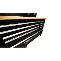 Carro de Trabalho com LED e Tomada KROFTOOLS 84" 6 Rodas