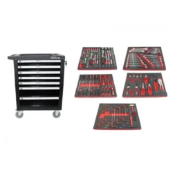 CARROS FERRAMENTA 7 GAVETAS 160pcs KROFTOOLS