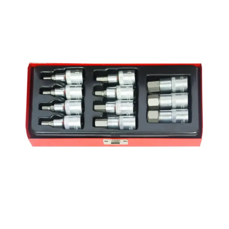 JG 08 CHAVES 1/2" C/ BIT HEX. LONGAS 4-17mm KROFTOOLS