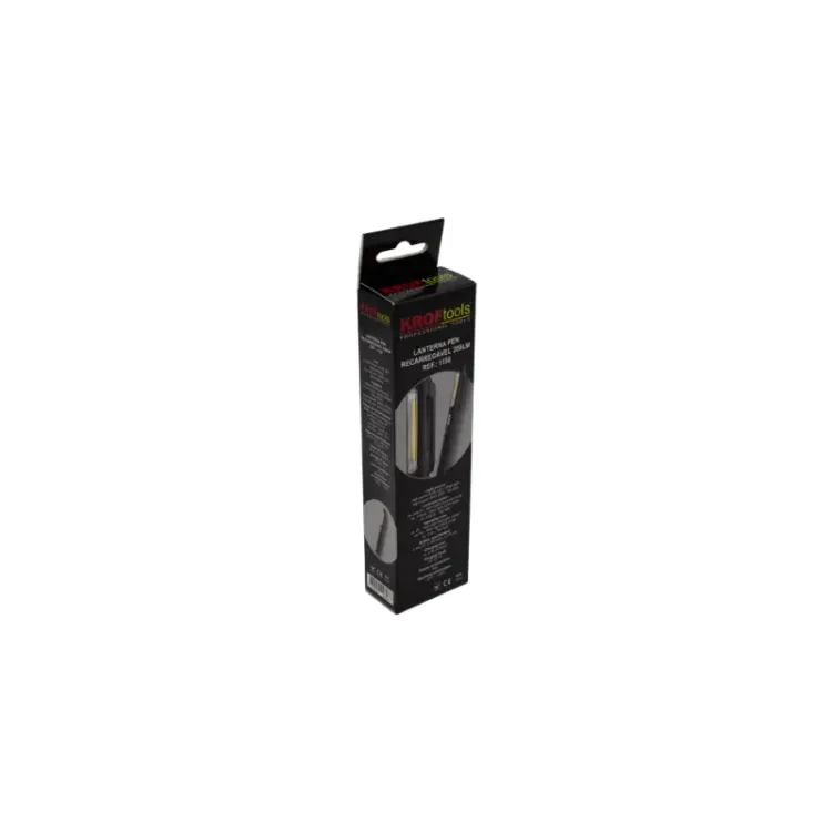 LANTERNA PEN 7×0.5W 1W SMD LED RECARREGÁVEL KROFTOOLS