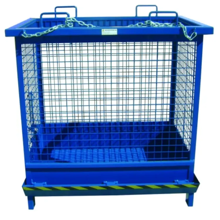 Contentor de malha descarga inferior ND 1100L 500kg