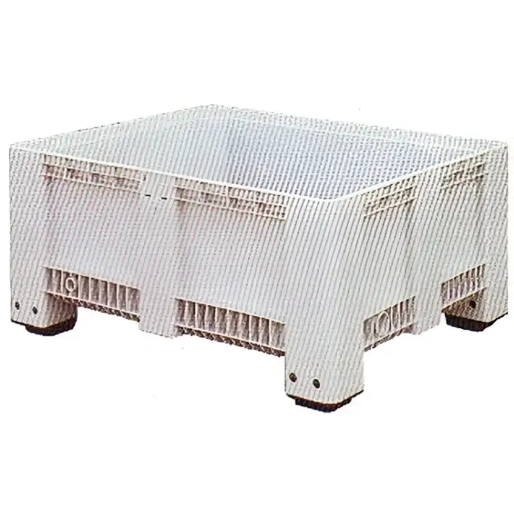 Contentor Plástico Liso Alto ND 580 1200x1000x580mm