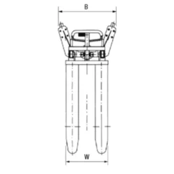 EMPILHADOR MANUAL KG ELEVAÇÃO MM IMCOINSA ()