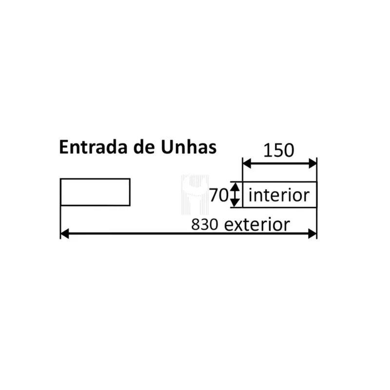 BALDE DE RECOLHA PARA EMPILHADOR ND