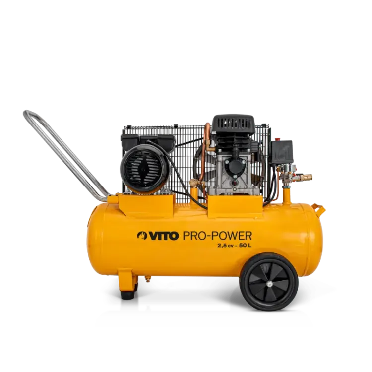 Compressor 50L com Correias VITO VICOC50 2.5 CV 233 L/min
