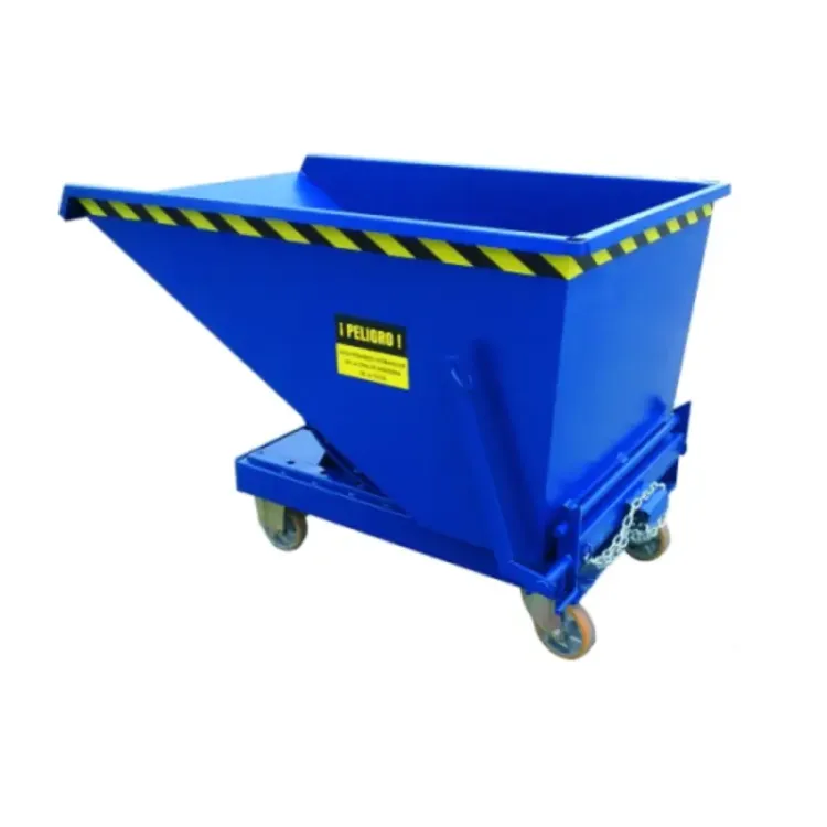 CONTENTOR BASCULANTE 1100LT COM RODAS CONTENTOR BASCULANTE 1100LT COM RODAS