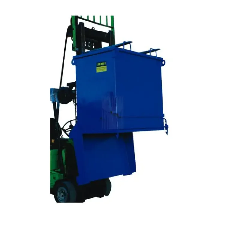 Contentor de chapa com descarga inferior ND 12047 1100L 2000kg