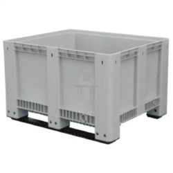 Contentor Plástico para Baterias ND com Patim 610L 1200x1000x760mm