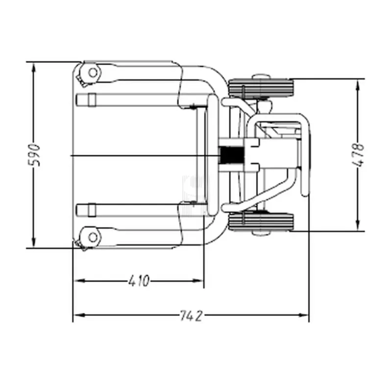 EMPILHADOR/STACKER MANUAL 170 KG ND