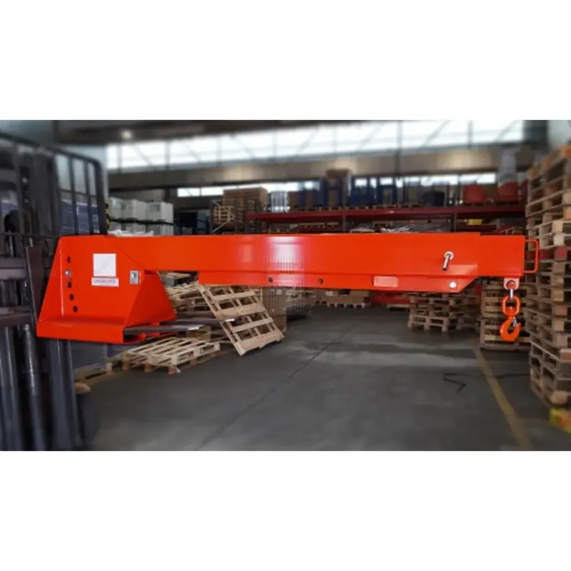 GRUA EXTENSÍVEL PARA EMPILHADOR 5.000 KG