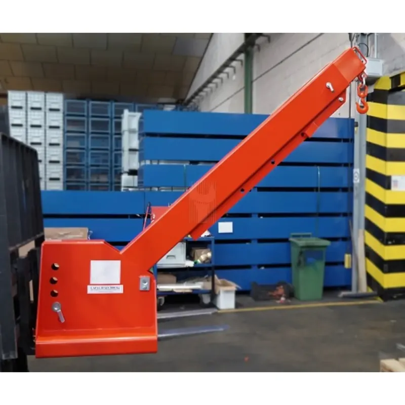 GRUA EXTENSÍVEL PARA EMPILHADOR 5.000 KG