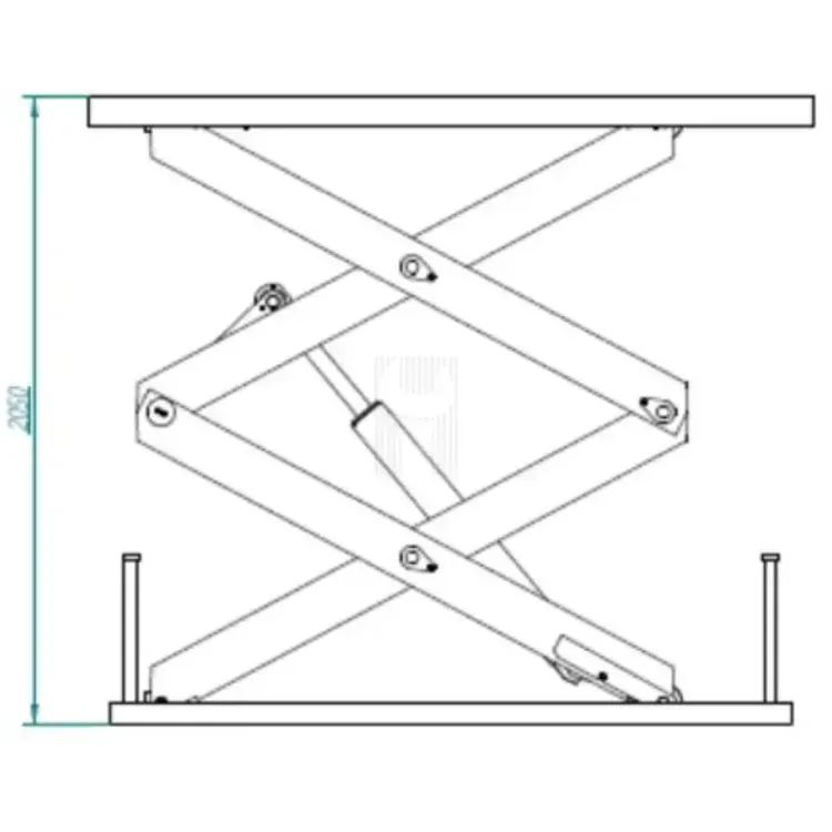 MESA DE ELEVAÇÃO ELÉCTRICA 3000 KG