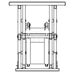 MESA DE ELEVAÇÃO ELÉCTRICA 3000 KG