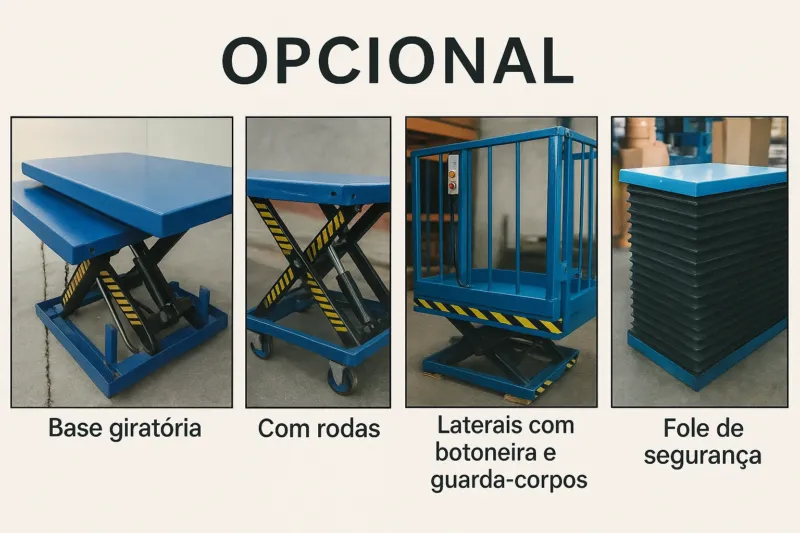 MESA DE ELEVAÇÃO ELÉCTRICA 3000 KG