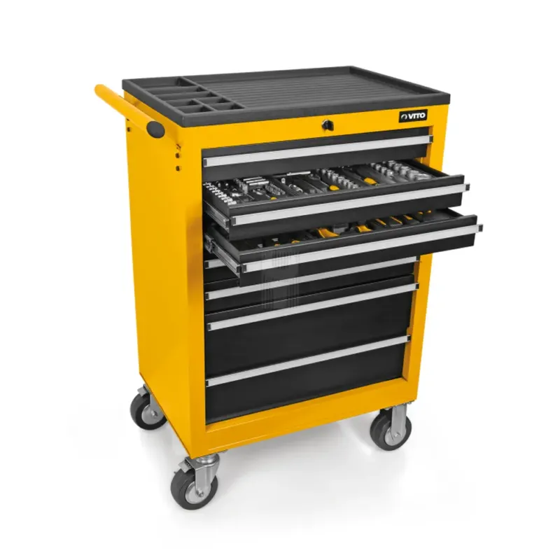 Carro Ferramentas Completo 7 Gavetas VITO Carro Ferramentas Completo 7 Gavetas VITO