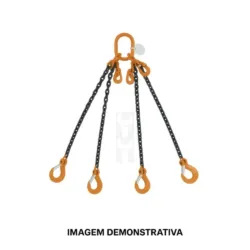 LINGA 4 RAMAIS 3M 6.61T G80-10MM SPA