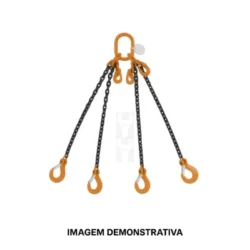 LINGA 4 RAMAIS 3M 6.61T G80-10MM SPA