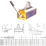 MAGNÉTICO PERMAN. DE ELEVAÇÃO 600KG POWERED