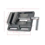 PRENSA FIXAÇÃO ENGENHO 5" FORCE