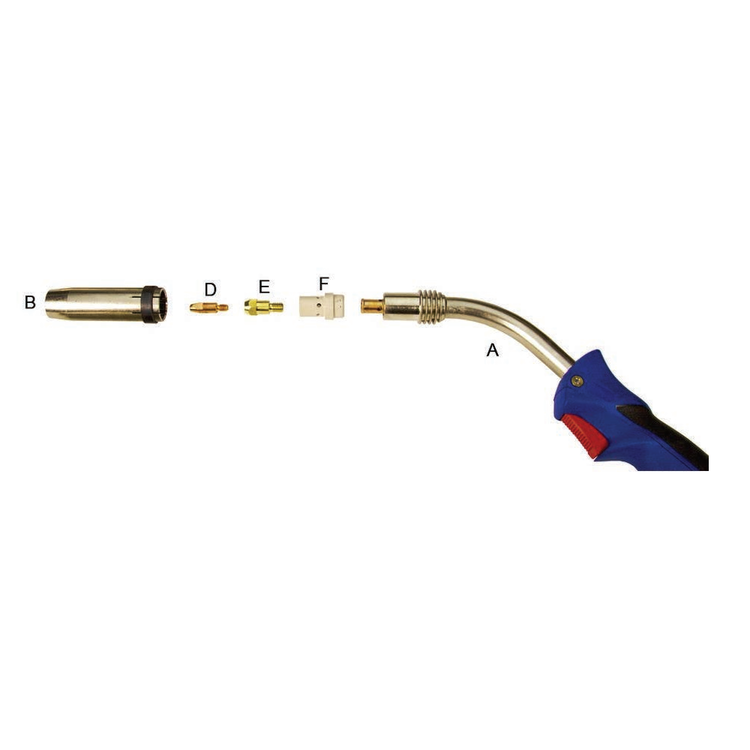 TOCHA COMPLETA MIG 36 - 3 METROS HEAVYWARE