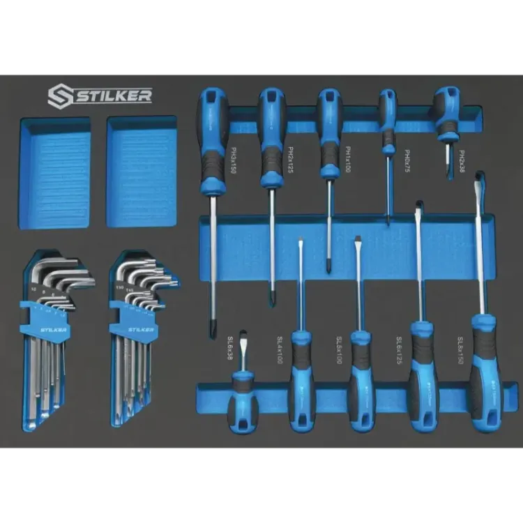 CARRINHO DE OFICINA 7 GAVETAS C 147 FERRAMENTAS STILKER (3)