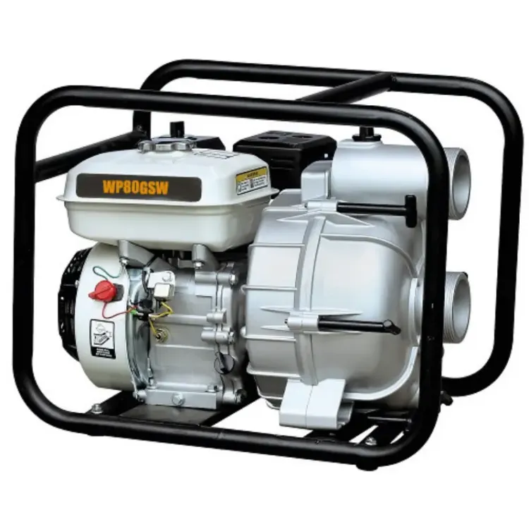 MOTOBOMBA A GASOLINA PARA ÁGUAS SUJAS WP80GSW MOTOBOMBA A GASOLINA PARA ÁGUAS SUJAS WP80GSW