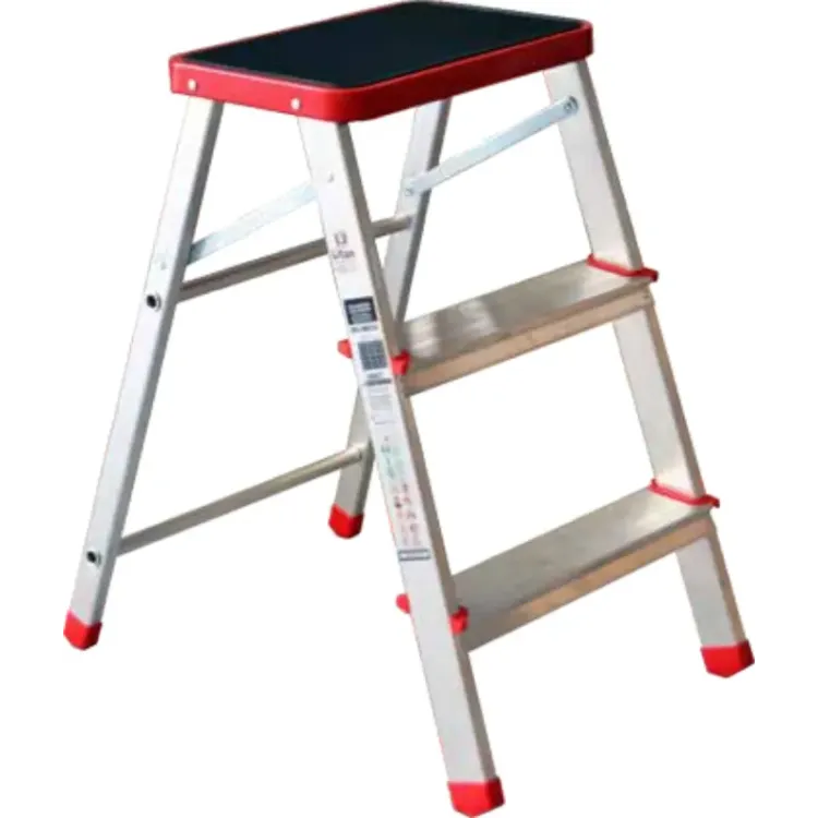 TABURETE EM ALUMINIO 2 DEGRAUS LIT