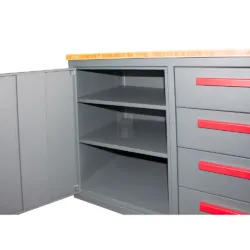 BANCADA DE TRABALHO COM GAVETAS 2.85MT KROFTOOLS