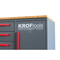 BANCADA DE TRABALHO COM GAVETAS 2.85MT KROFTOOLS