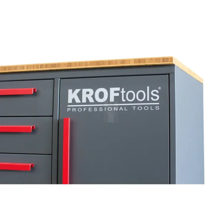BANCADA DE TRABALHO COM GAVETAS 2.85MT KROFTOOLS