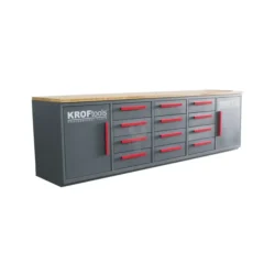 BANCADA DE TRABALHO COM GAVETAS 2.85MT KROFTOOLS