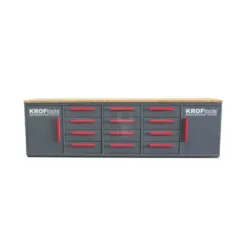 BANCADA DE TRABALHO COM GAVETAS 2.85MT KROFTOOLS
