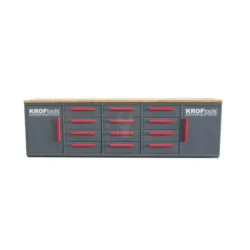 BANCADA DE TRABALHO COM GAVETAS 2.85MT KROFTOOLS