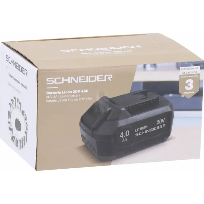 BATERIA 20V LI-ION 4AH SCHNEIDER