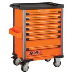 CARRO DE FERRAMENTAS COM 245 PEÇAS LARANJA