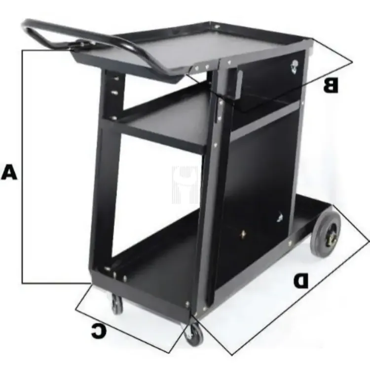 CARRO DE TRANSPORTE TIG/MIG WELD-CAR FERRO