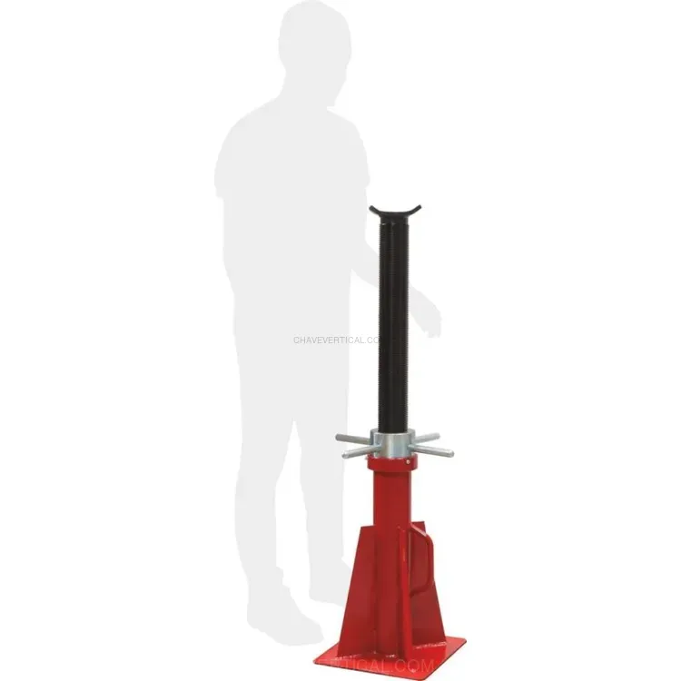 Cavalete Rosca DRAKKAR 20T Base Soldada 665-1170mm - Image 3