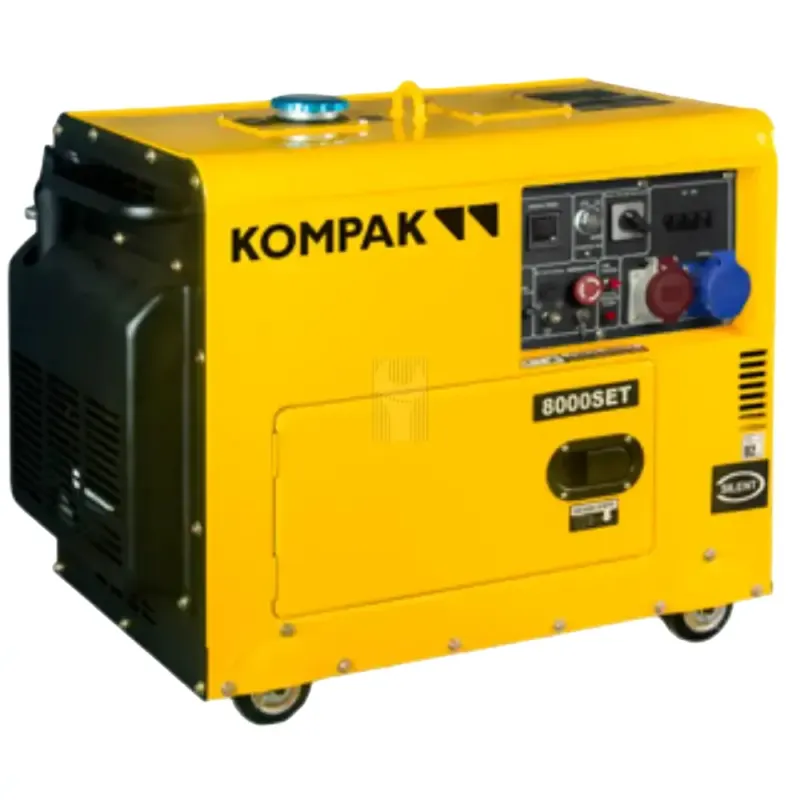 GERADOR DIESEL TRIFÁSICO 7.9KVA KOMPAK