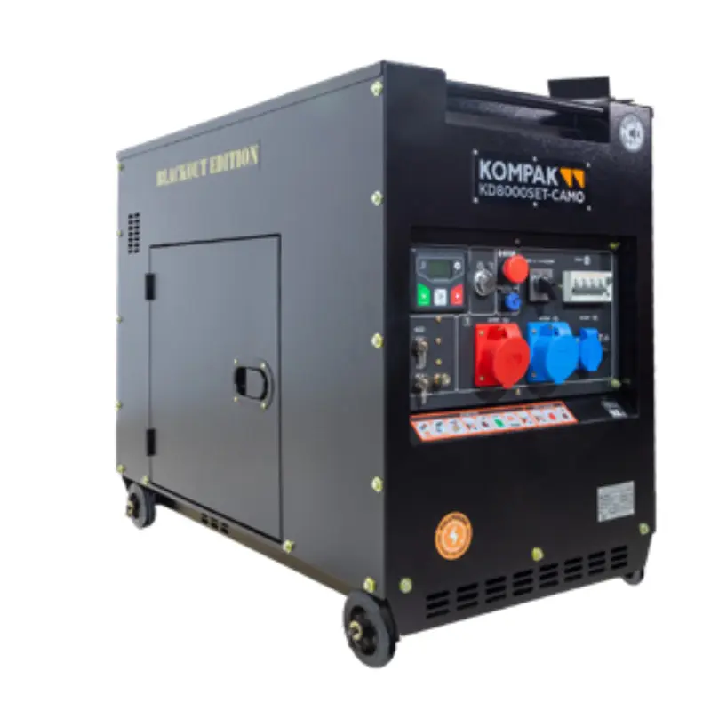 GERADOR DIESEL TRIFÁSICO 7.9KVA KOMPAK