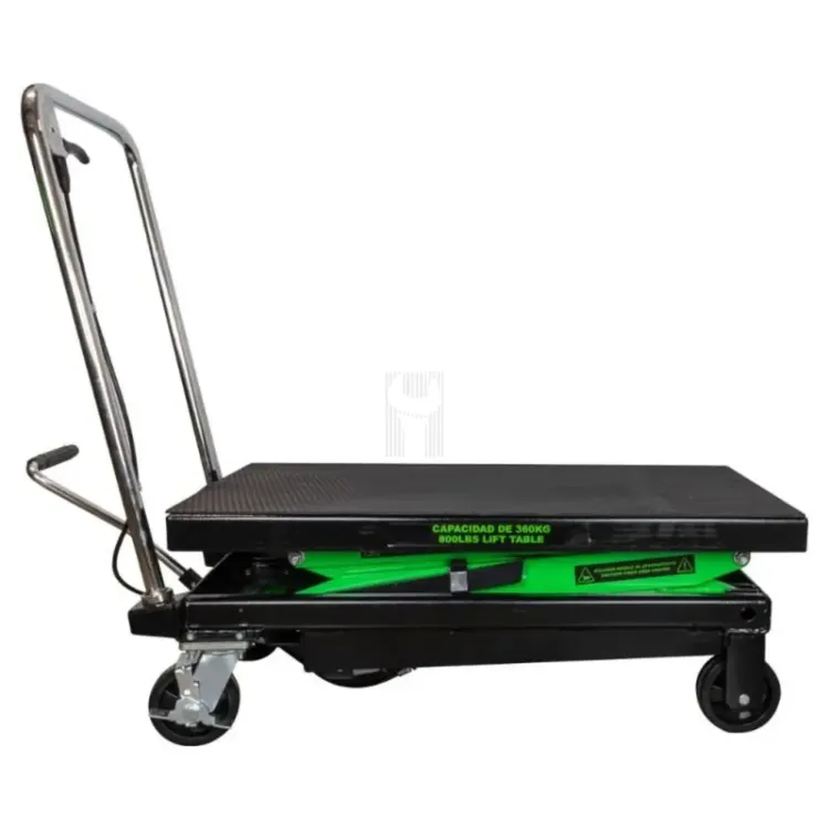 MESA HIDRÁULICA 360KG JBM