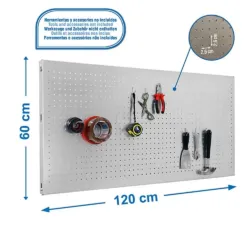 PANELCLICK 1200X600 GALVA 8 HOOK SR